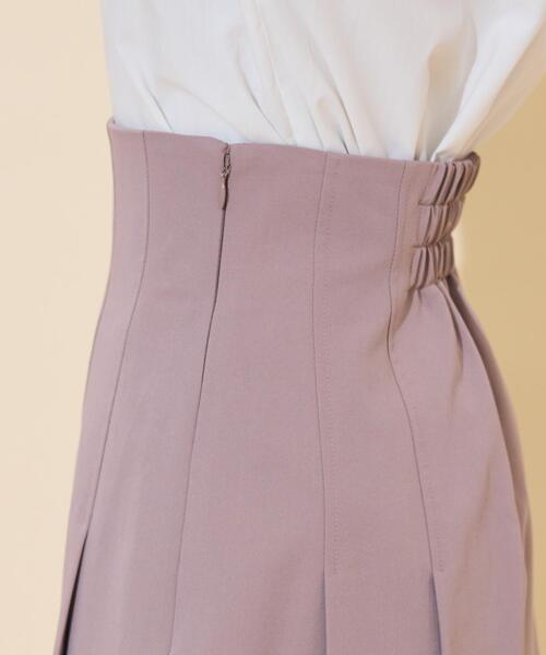 WILLSELECTION(ウィルセレクション)の「ハイウエストプリーツミニスカート(スカート・レディース・ピンク/ダークブラウン/ブラック・FREE)」の13枚目の写真