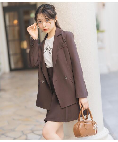 WILLSELECTION(ウィルセレクション)の「ハイウエストプリーツミニスカート(スカート・レディース・ピンク/ダークブラウン/ブラック・FREE)」の17枚目の写真