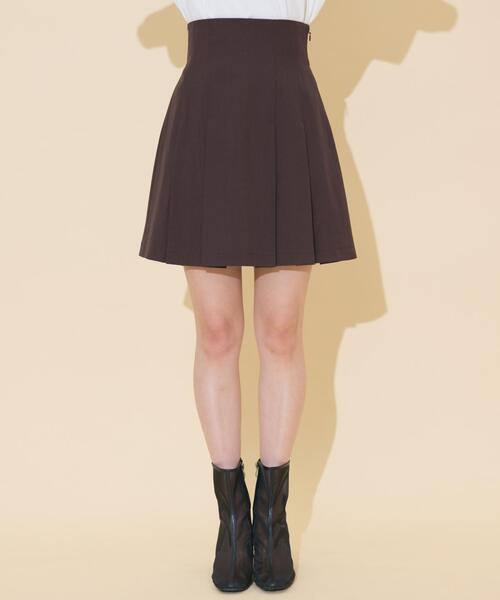 WILLSELECTION(ウィルセレクション)の「ハイウエストプリーツミニスカート(スカート・レディース・ピンク/ダークブラウン/ブラック・FREE)」の21枚目の写真