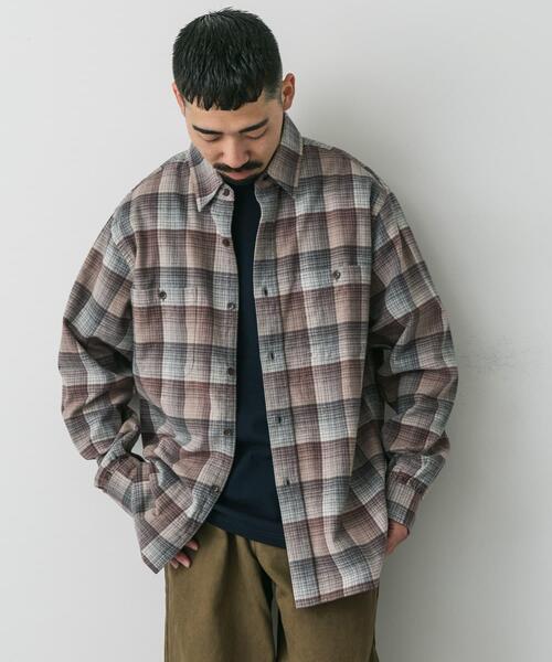 PENDLETON（ペンドルトン）の「『別注』PENDLETON×DOORS　Guide Shirts（シャツ/ブラウス・メンズ・ブルー系その他/グレー系その他/グリーン系その他・X-LARGE/LARGE/MEDIUM）」の6枚目の写真
