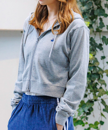 【BEVERY HILLS P.C/ビバリーヒルズポロクラブ】クロップドフルジップフーディ/トップス/パーカー【WEB限定】