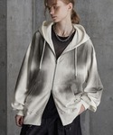 SERACE（セラス）の「【SERACE】Vintage design heavy weight spray full zip parker / ヴィンテージデザインヘビーウェイトスプレーフルジップパーカー（パーカー・L）」