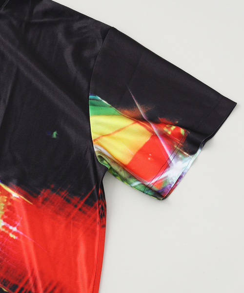 PLEASURES（プレジャー）の「PLEASURES × DAFTPUNK DAFT CLUB SPORT SHIRT（Tシャツ/カットソー・メンズ・ブラック・MEDIUM/LARGE）」の8枚目の写真