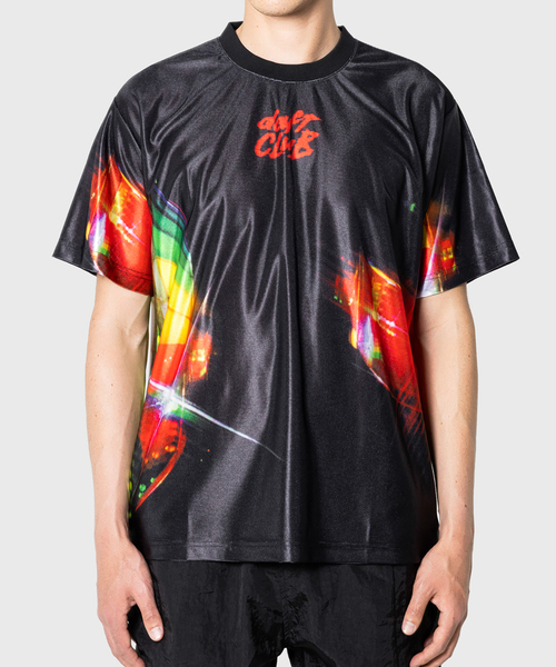PLEASURES（プレジャー）の「PLEASURES × DAFTPUNK DAFT CLUB SPORT SHIRT（Tシャツ/カットソー・メンズ・ブラック・MEDIUM/LARGE）」の11枚目の写真