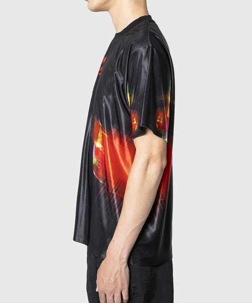 PLEASURES（プレジャー）の「PLEASURES × DAFTPUNK DAFT CLUB SPORT SHIRT（Tシャツ/カットソー・メンズ・ブラック・MEDIUM/LARGE）」の12枚目の写真