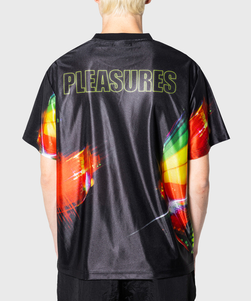 PLEASURES（プレジャー）の「PLEASURES × DAFTPUNK DAFT CLUB SPORT SHIRT（Tシャツ/カットソー・メンズ・ブラック・MEDIUM/LARGE）」の13枚目の写真