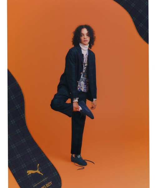 PUMA(プーマ)の「【ビームスの百名品】PUMA /【別注】BRASIL(スニーカー・レディース・ネイビー・23/23.5/24/24.5/25)」の3枚目の写真