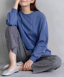 軽やか綿混スウェット