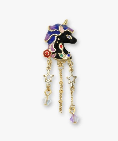 ANNA SUI(アナスイ)の「ユニコーンモチーフ イヤリング(イヤリング・レディース・マルチ・ONE SIZE)」の2枚目の写真