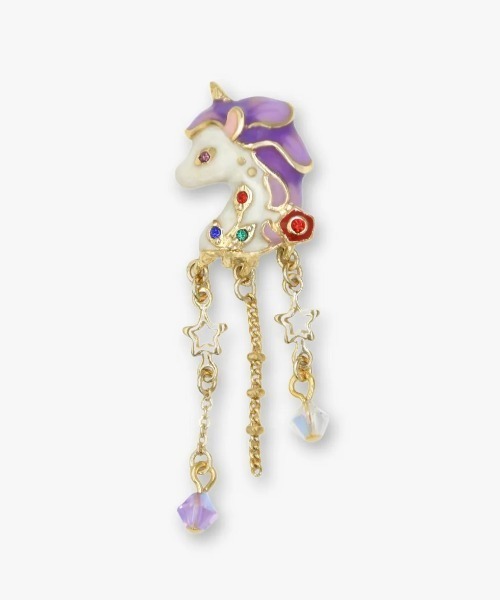 ANNA SUI(アナスイ)の「ユニコーンモチーフ イヤリング(イヤリング・レディース・マルチ・ONE SIZE)」の3枚目の写真