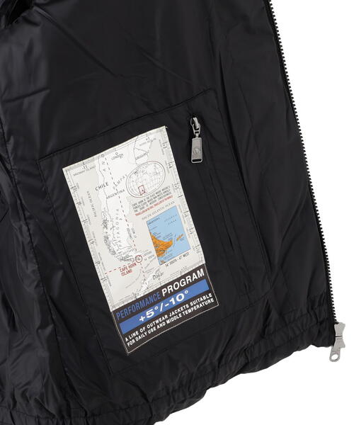 CAPEHORN（ケープホーン）の「CAPEHORN（ケープホーン）CONARIPE（ダウンジャケット/コート・レディース・ブラック/ホワイト・40/42）」の6枚目の写真