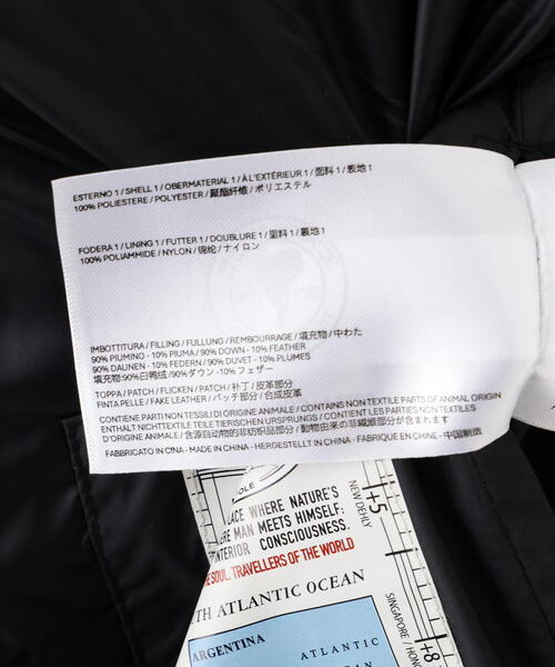 CAPEHORN（ケープホーン）の「CAPEHORN（ケープホーン）CONARIPE（ダウンジャケット/コート・レディース・ブラック/ホワイト・40/42）」の8枚目の写真