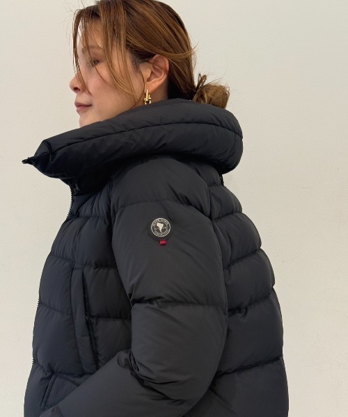 CAPEHORN（ケープホーン）の「CAPEHORN（ケープホーン）CONARIPE（ダウンジャケット/コート・レディース・ブラック/ホワイト・40/42）」の16枚目の写真