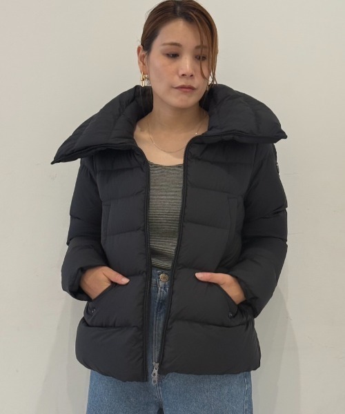 CAPEHORN（ケープホーン）の「CAPEHORN（ケープホーン）CONARIPE（ダウンジャケット/コート・レディース・ブラック/ホワイト・40/42）」の17枚目の写真