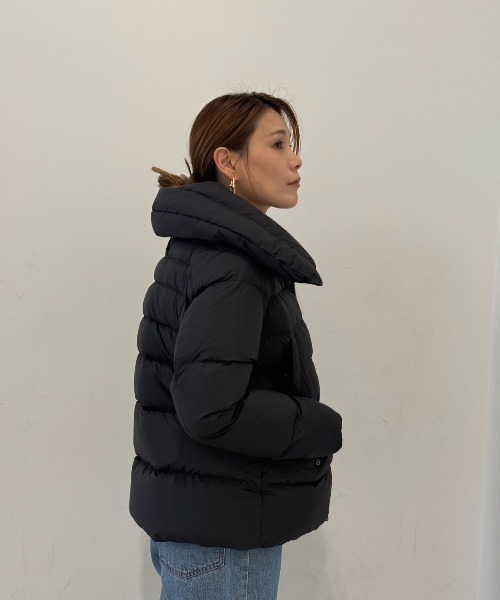 CAPEHORN（ケープホーン）の「CAPEHORN（ケープホーン）CONARIPE（ダウンジャケット/コート・レディース・ブラック/ホワイト・40/42）」の18枚目の写真