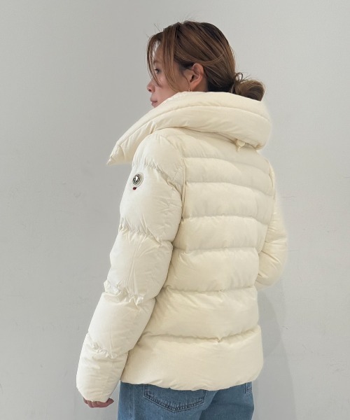 CAPEHORN（ケープホーン）の「CAPEHORN（ケープホーン）CONARIPE（ダウンジャケット/コート・レディース・ブラック/ホワイト・40/42）」の13枚目の写真