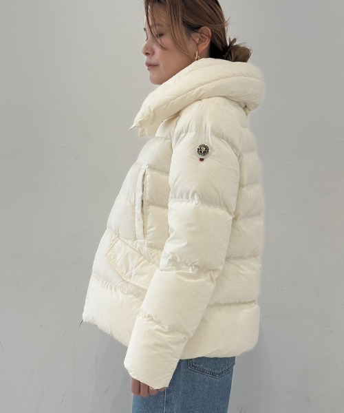 CAPEHORN（ケープホーン）の「CAPEHORN（ケープホーン）CONARIPE（ダウンジャケット/コート・レディース・ブラック/ホワイト・40/42）」の14枚目の写真