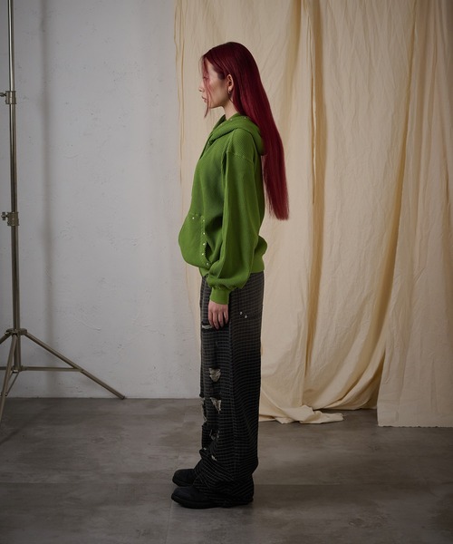 FTW（エフティダブリュー）の「CHECK DAMAGE PANTS（デニムパンツ・レディース・ブラック・SMALL/MEDIUM/LARGE）」の20枚目の写真