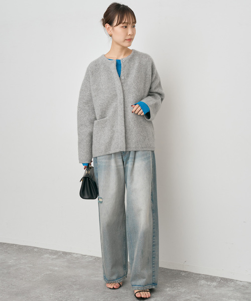 追加2》シアーボートネックプルオーバー（Tシャツ/カットソー）｜Spick