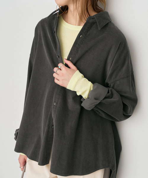 digne シアーボートネック/ ブラック Spick＆Span（スピック アンド スパン） tシャツ 「追加3」シアー