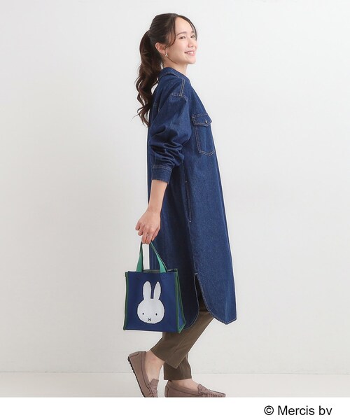 SHOO・LA・RUE（シューラルー）の「【ミッフィー】ニッティングトート（トートバッグ・レディース・イエロー系その他/レッド系1/グリーン/ダークブラウン・00）」の6枚目の写真