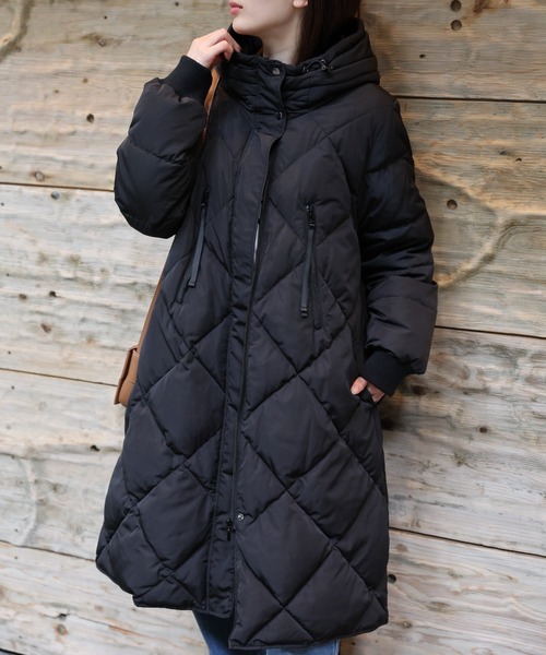 セール】＜sakishimatokyo premium＞配色使い キルティングダウン