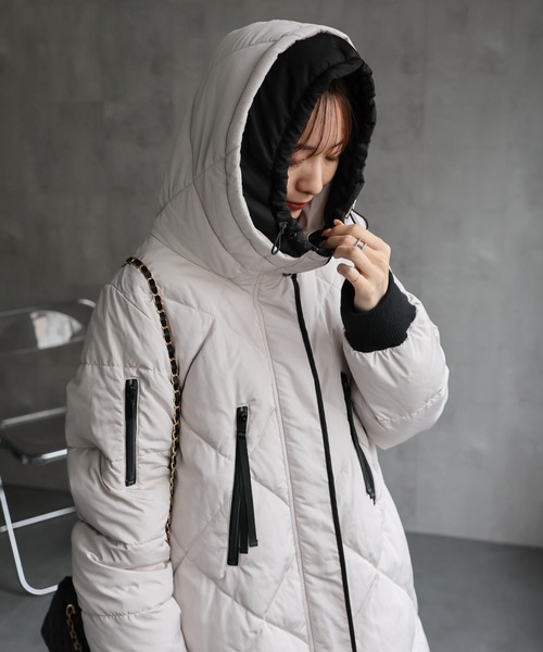 model：162cm 着用サイズ；M