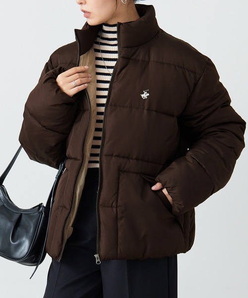 セール】【BEVERLY HILLS POLO CLUB】男女兼用フェイクダウンコート