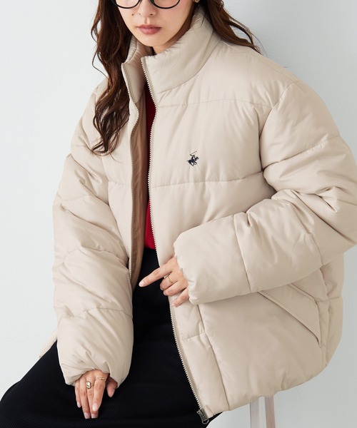 セール】【BEVERLY HILLS POLO CLUB】男女兼用フェイクダウンコート