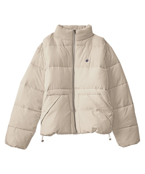 セール】【BEVERLY HILLS POLO CLUB】男女兼用フェイクダウンコート