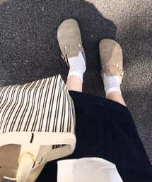 ammy.（エイミードット）の「【 ammy. / エイミードット 】 スエード調 サボサンダル（サンダル）」