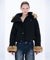 viavanda ブラックファーコート VIAVANDA｜ヴィアヴァンダのジャケット/アウター通販 - ZOZOTOWN