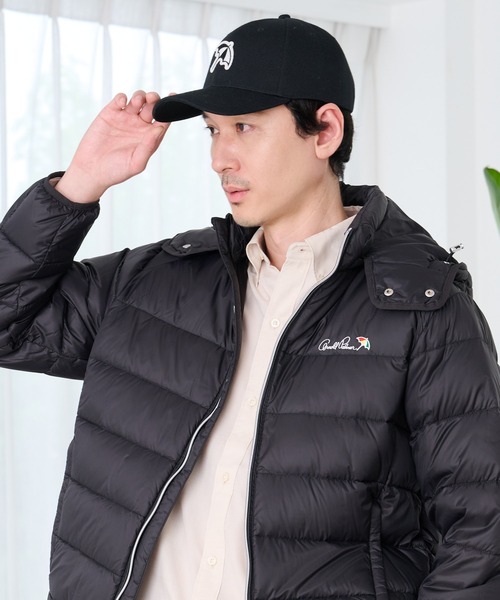 Arnold Palmer（アーノルドパーマー）の「ビッグアンブレラ ロゴ シェア キャップ（キャップ・レディース・ベージュ/ブラック/アイボリー・F）」の14枚目の写真