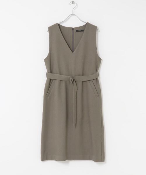 URBAN RESEARCH ROSSO WOMEN(アーバンリサーチ ロッソ)の「『UR TECH』 ジャンパーワンピース(ワンピース・レディース・ブラック/モカ/ベージュ・36/38)」の22枚目の写真