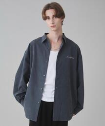 BROWNY | BROWNY/フィブリルワンポイントBIGロングスリーブシャツ(シャツ/ブラウス)