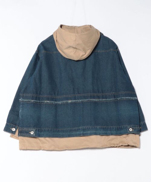 BIZCREEKフードブルゾン（デニムジャケット）｜BIZ CREEK（ビズ