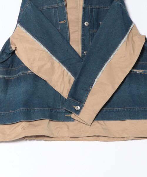BIZCREEKフードブルゾン（デニムジャケット）｜BIZ CREEK（ビズ