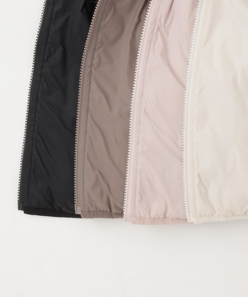 petit main（プティマイン）の「【リンク】ハートキルティングジャケット(キッズサイズ)（ブルゾン・キッズ・ブラック/モカ/ライトピンク/アイボリー・90cm/120cm/110cm/100cm/130cm/80ｃｍ）」の18枚目の写真