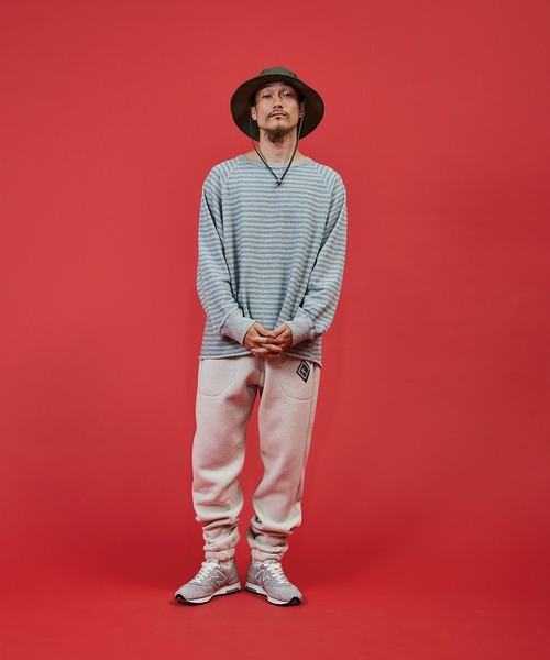 WALLA WALLA SPORT(ワラワラスポーツ)の「WALLA WALLA SPORT【ワラワラスポーツ】- US MADE STRIPE LT TERRY CREW / ユーエス メイド ストライプ ライトテリー クルー(Tシャツ/カットソー・メンズ・グレー系2/グレー系1・X-LARGE/LARGE/MEDIUM/SMALL)」の4枚目の写真