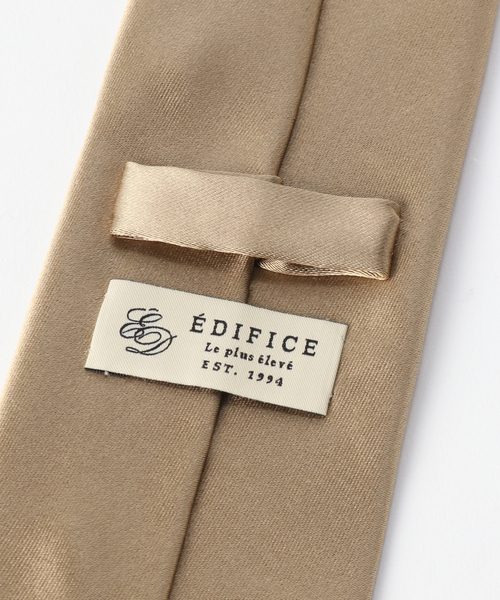 EDIFICE(エディフィス)の「AX サテンシャンパンタイ(ネクタイ・メンズ・ゴールド・FREE)」の3枚目の写真