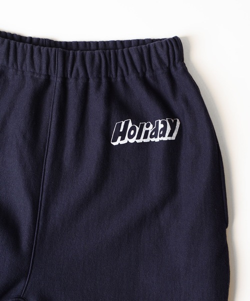 HOLIDAY（ホリデイ）の「POLYCON SWEAT PANTS ポリコンスウェットパンツ（スウェットパンツ・レディース・ダークネイビー/ヘザーグレー・ONE SIZE）」の9枚目の写真
