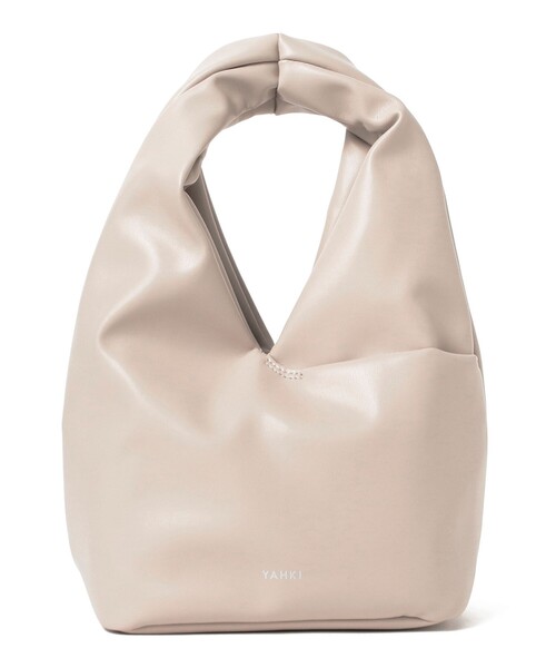 Ray BEAMS（レイビームス）の「YAHKI / YH-795(S) SHOULDER BAG（トートバッグ・レディース・ベージュ/ブラック・ONE SIZE）」の2枚目の写真