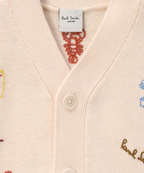 セール】ジュニア エンブロイダリー カーディガンニット / 893179