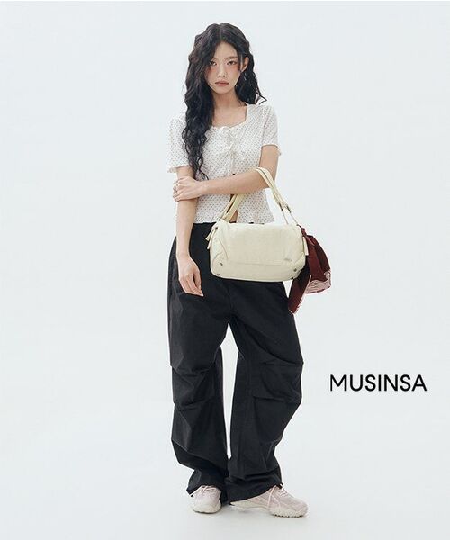 RONRON(ロンロン)の「MINI DOT RIBBON COTTON CARDIGAN WHITE(カーディガン/ボレロ・レディース・その他・FREE)」の7枚目の写真