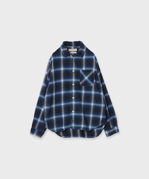 REMI RELIEF | REMI RELIEF SP加工 オンブレネルチェック レギュラーシャツ / RN29373074(シャツ/ブラウス)