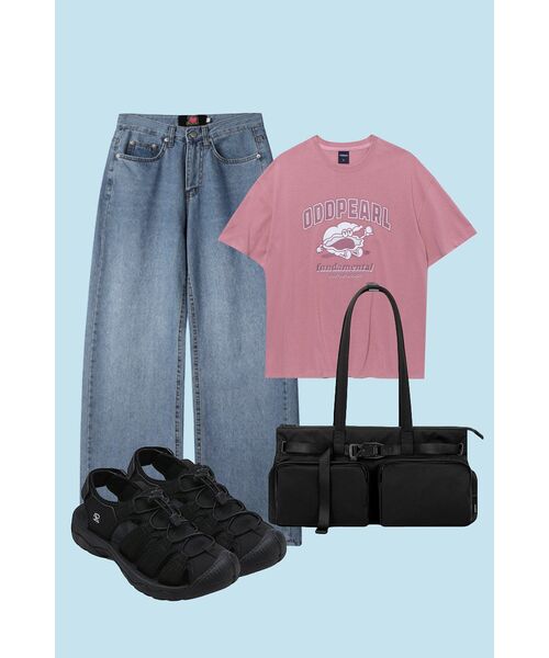 AVANDRESS(アバンドレス )の「STRAIGHT WIDE DENIM PANTS LIGHT BLUE(デニムパンツ・レディース・その他・SMALL/MEDIUM/LARGE/X-LARGE)」の12枚目の写真