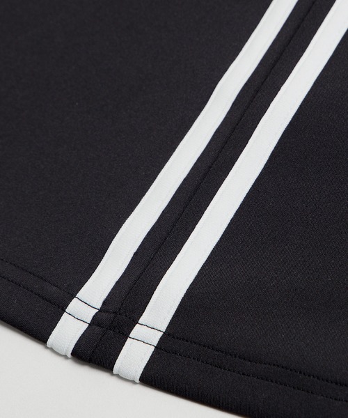 PUNYUS（プニュズ）の「ジャージロングスカート（スカート・レディース・グリーン/レッド/ブラック・1/2/3/4/5）」の15枚目の写真