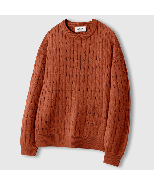 Oversized ボリューム ウォッシュブルークルーネック кёрл‑ник (чёрный)