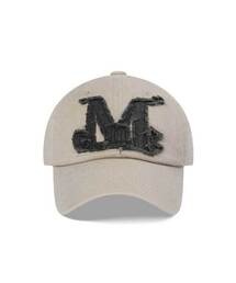 MUCENT | ヴィンテージウォッシングアプリケボールキャップ (12カラー)(キャップ)