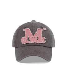 MUCENT | ヴィンテージウォッシングアプリケボールキャップ (12カラー)(キャップ)